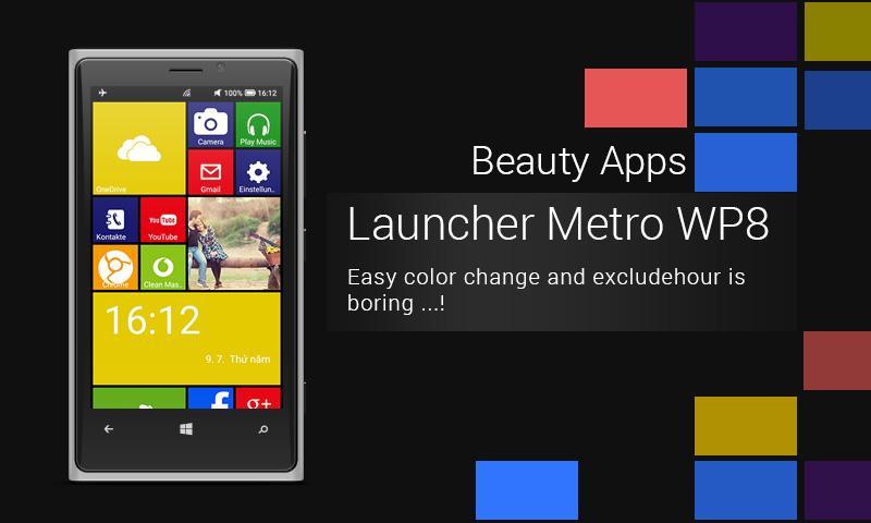 WP8 Metro UI Launcher