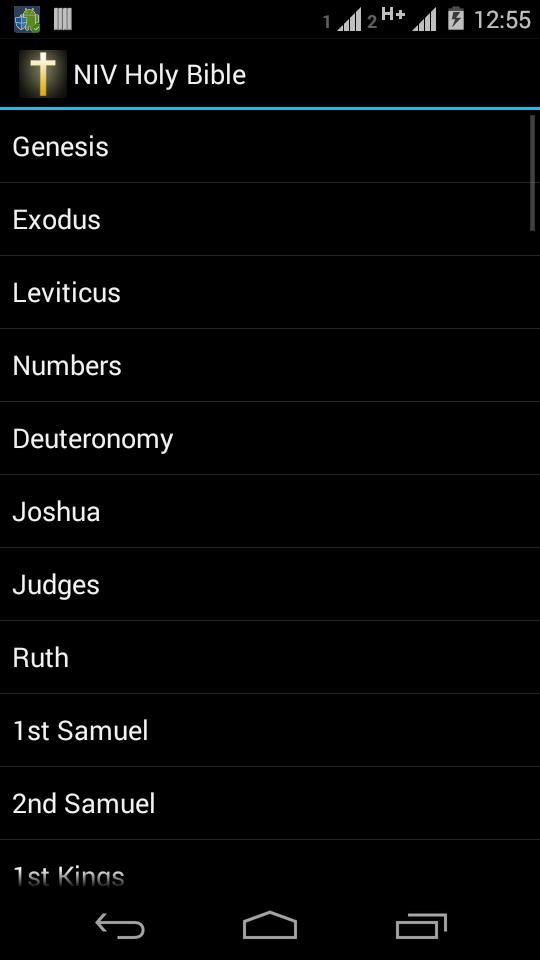 NIV Holy Bible