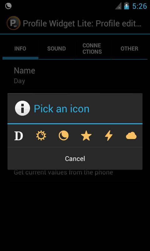 Profile Widget Lite