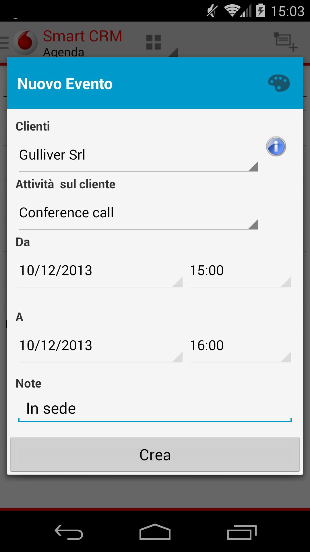 Vodafone Smart CRM