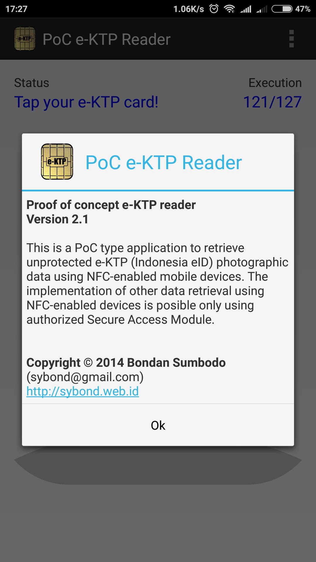 PoC e-KTP Reader