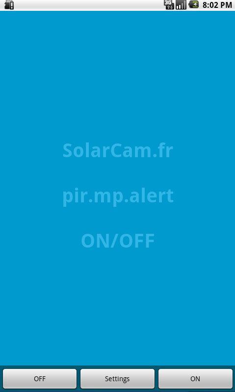 Pir MP Alert easy ON/OFF