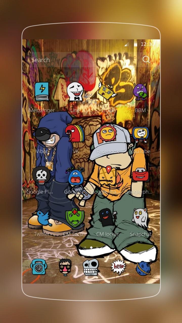 HipHop Boy Graffiti