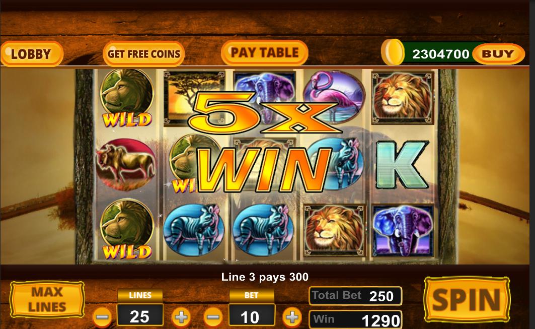 Mega Spin Slots Machine Game