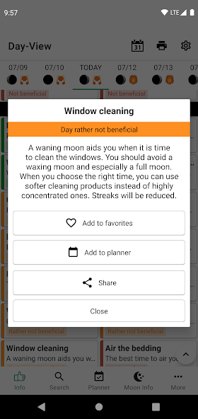 Moon Calendar - Moony
