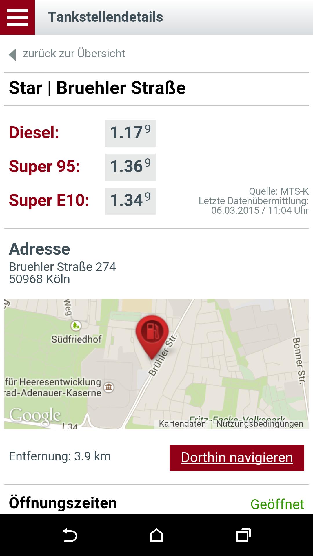 n-tv TANKNAVI - Die Tanken App