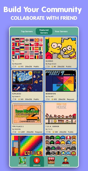 R Place - Pixel Battle Online