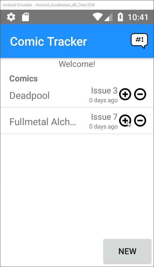 Comic Tracker