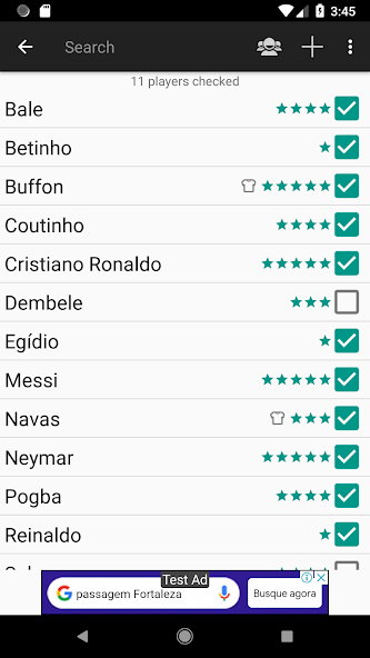 Balanced Team Generator