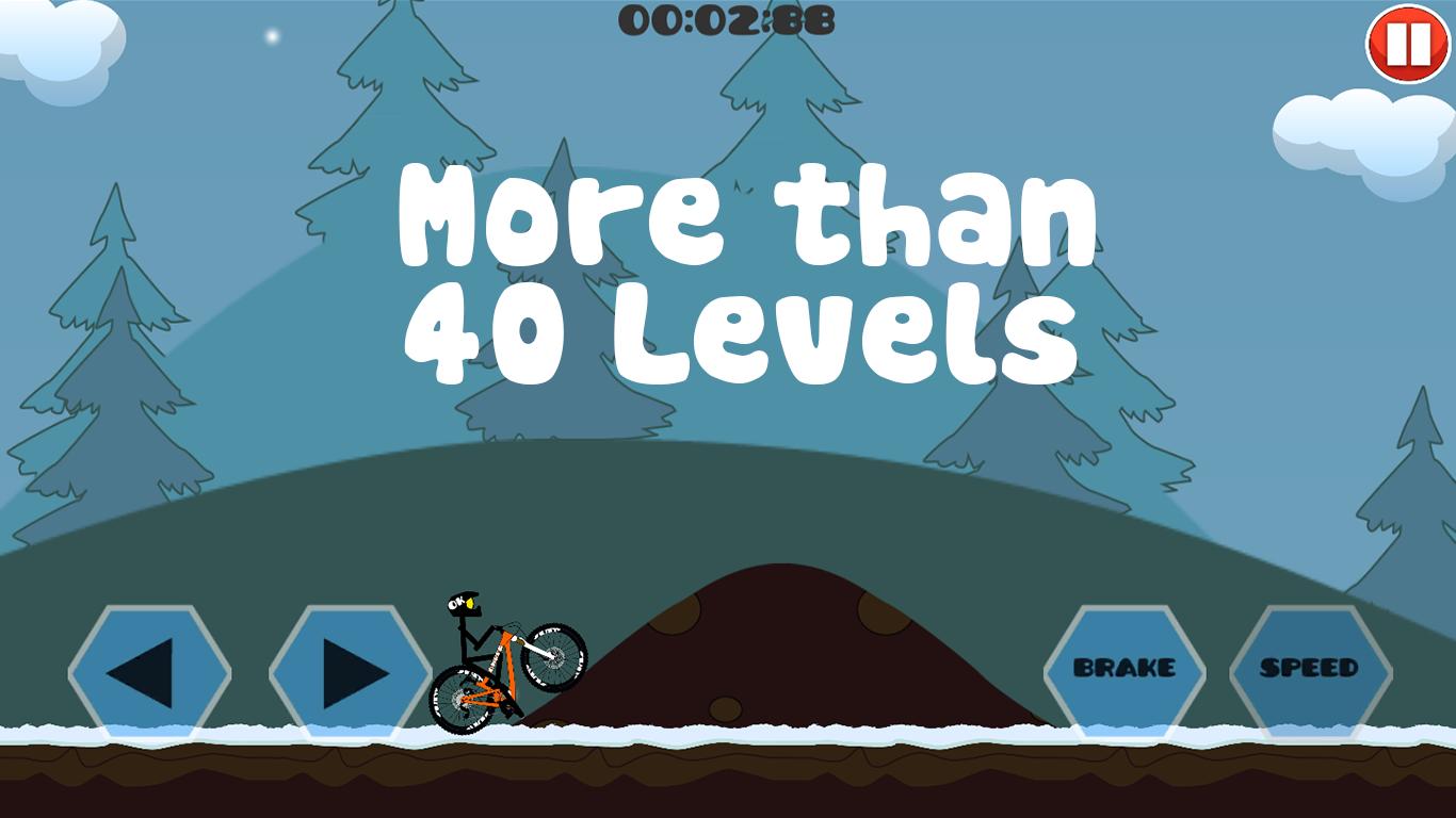 Mountain Bicycle Simulator 2D