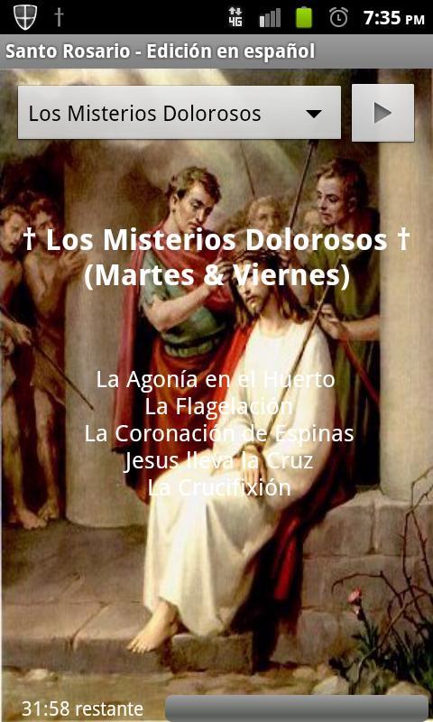 Holy Rosary - Spanish Edition