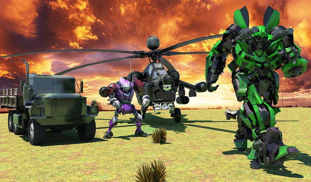 Euro Train Transformation Robo