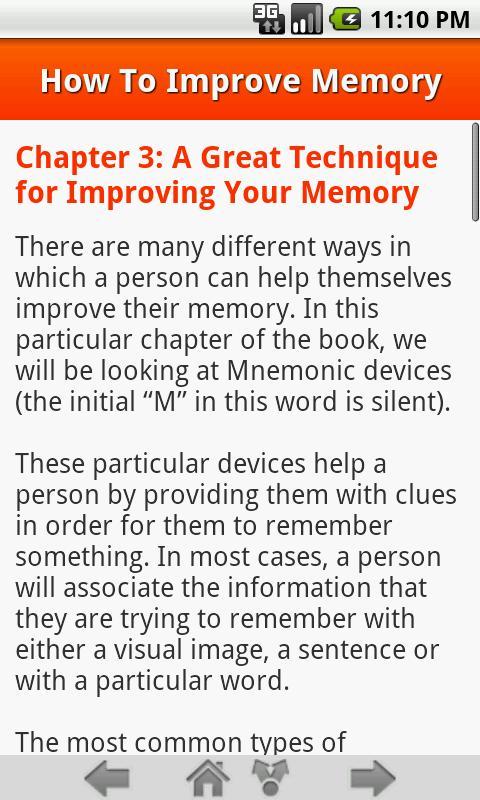 How To Improve Memory