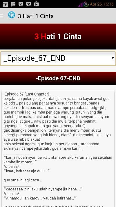 3 Hati 1 Cinta | Kaskus SFTH