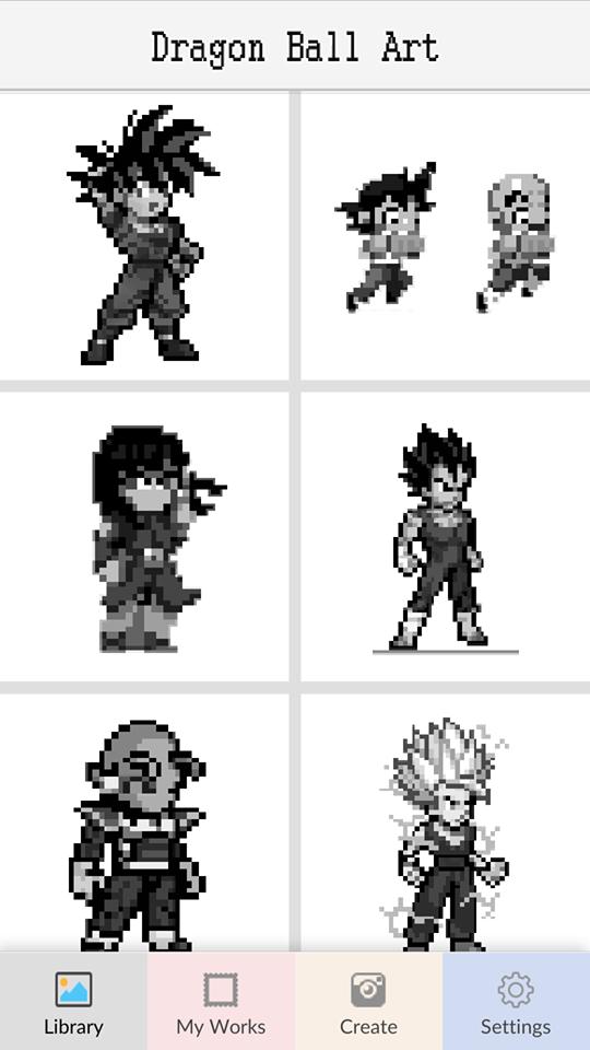 Color By Number : Goku Dragon Super Sandbox Pixel