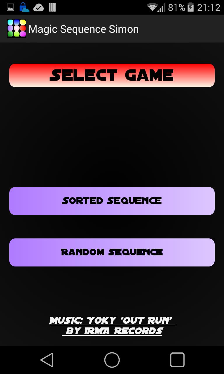 Sequence Magic Simon