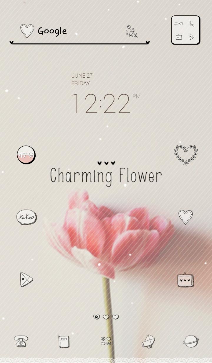 charming flower