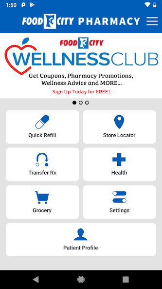 Food City Pharmacy Mobile App