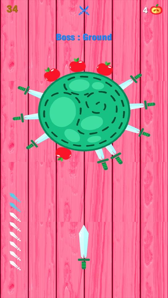 Throw Knife Hit Adventure