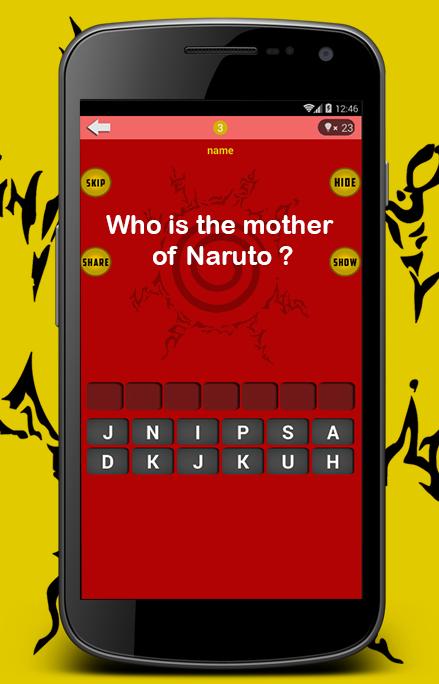 Quiz Naruto - 100 Question