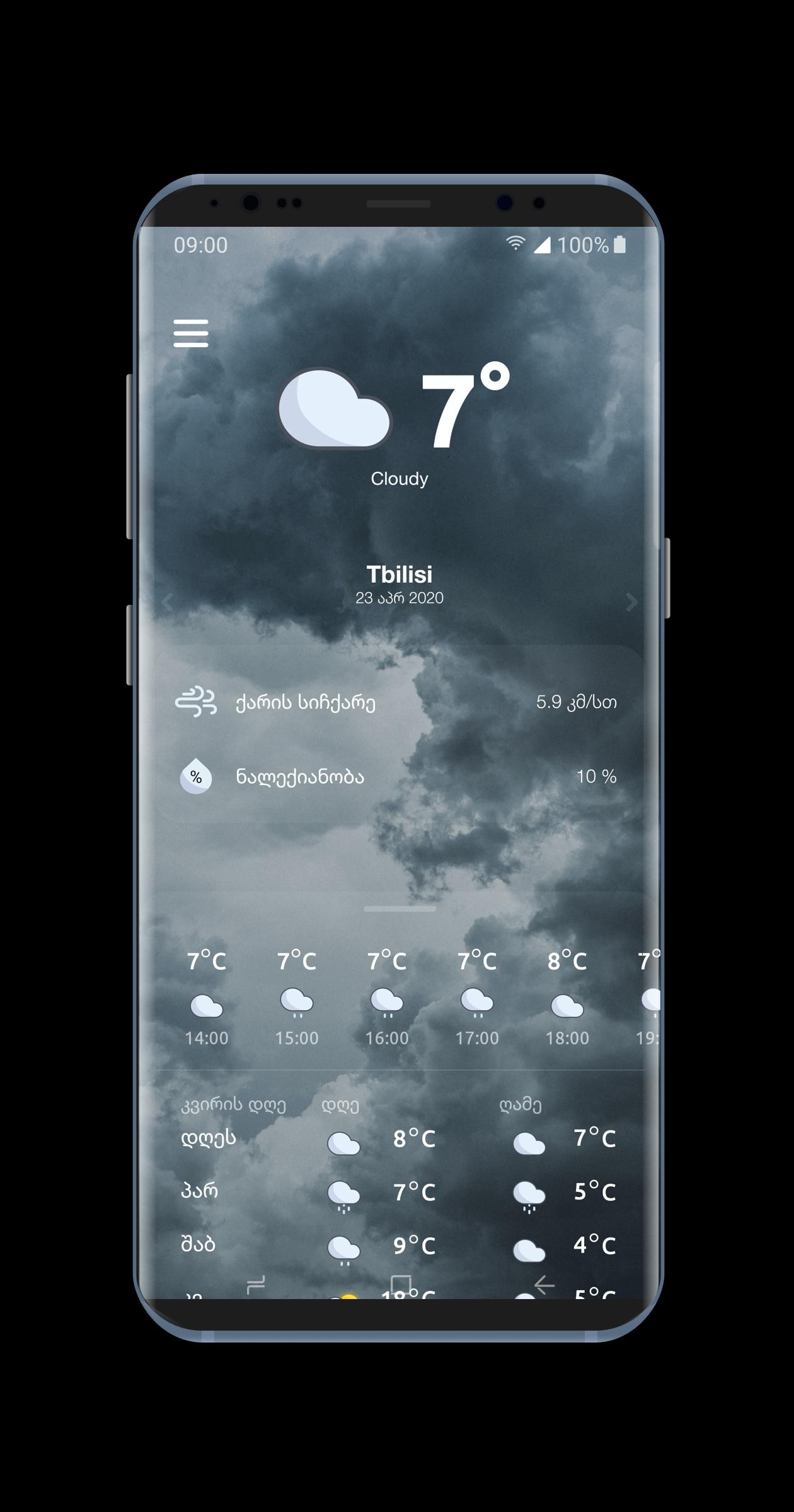 Weather: Hourly & Daily Forecast | 4 Widget Types