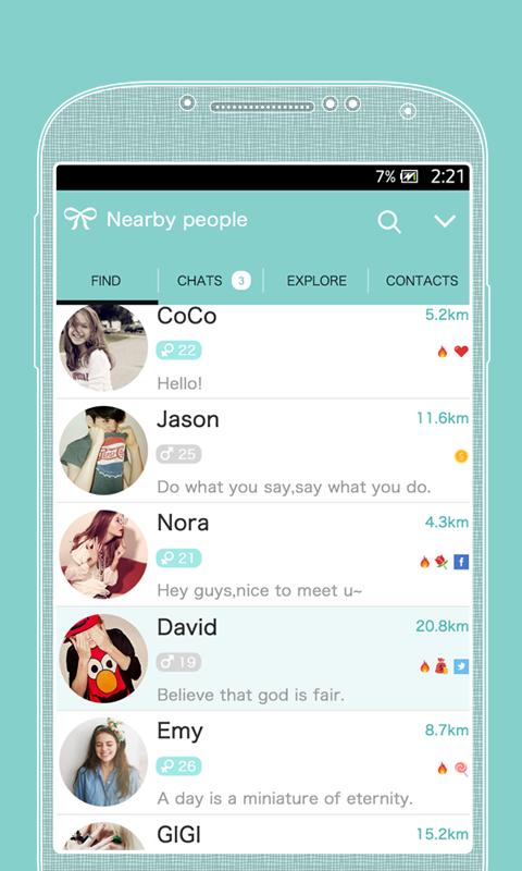 Blue Theme for SayHi