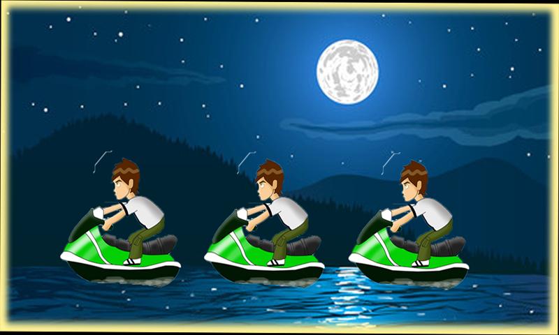 Ninja Ben Jetski 10 Racing Game