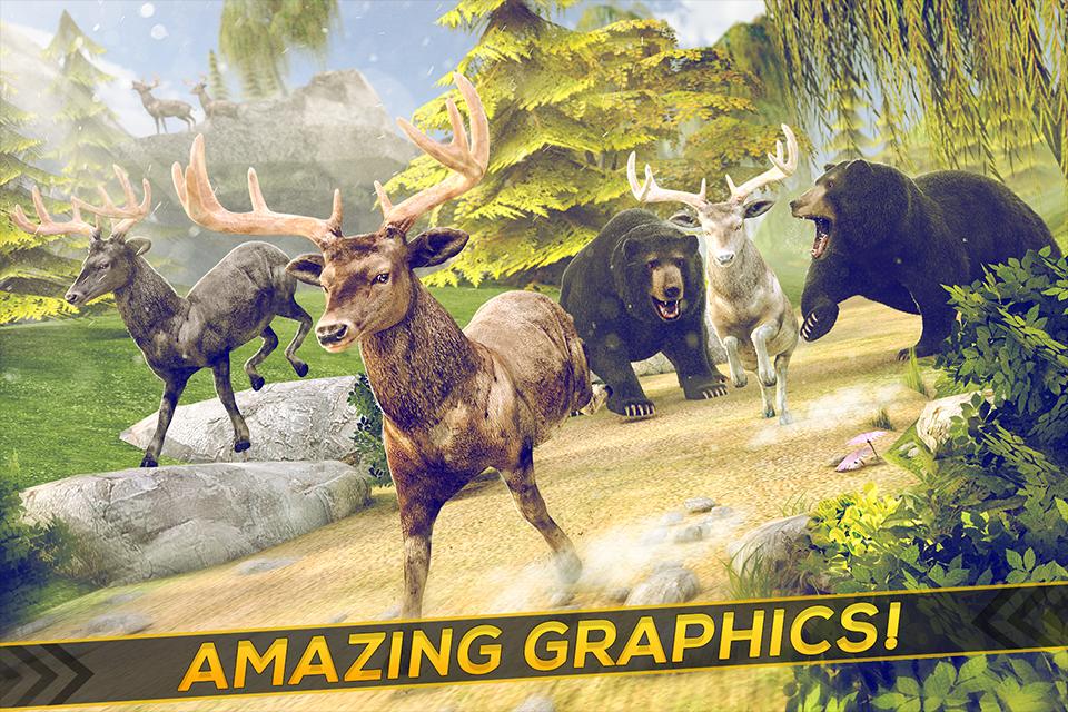 Big Game Reindeer Racing