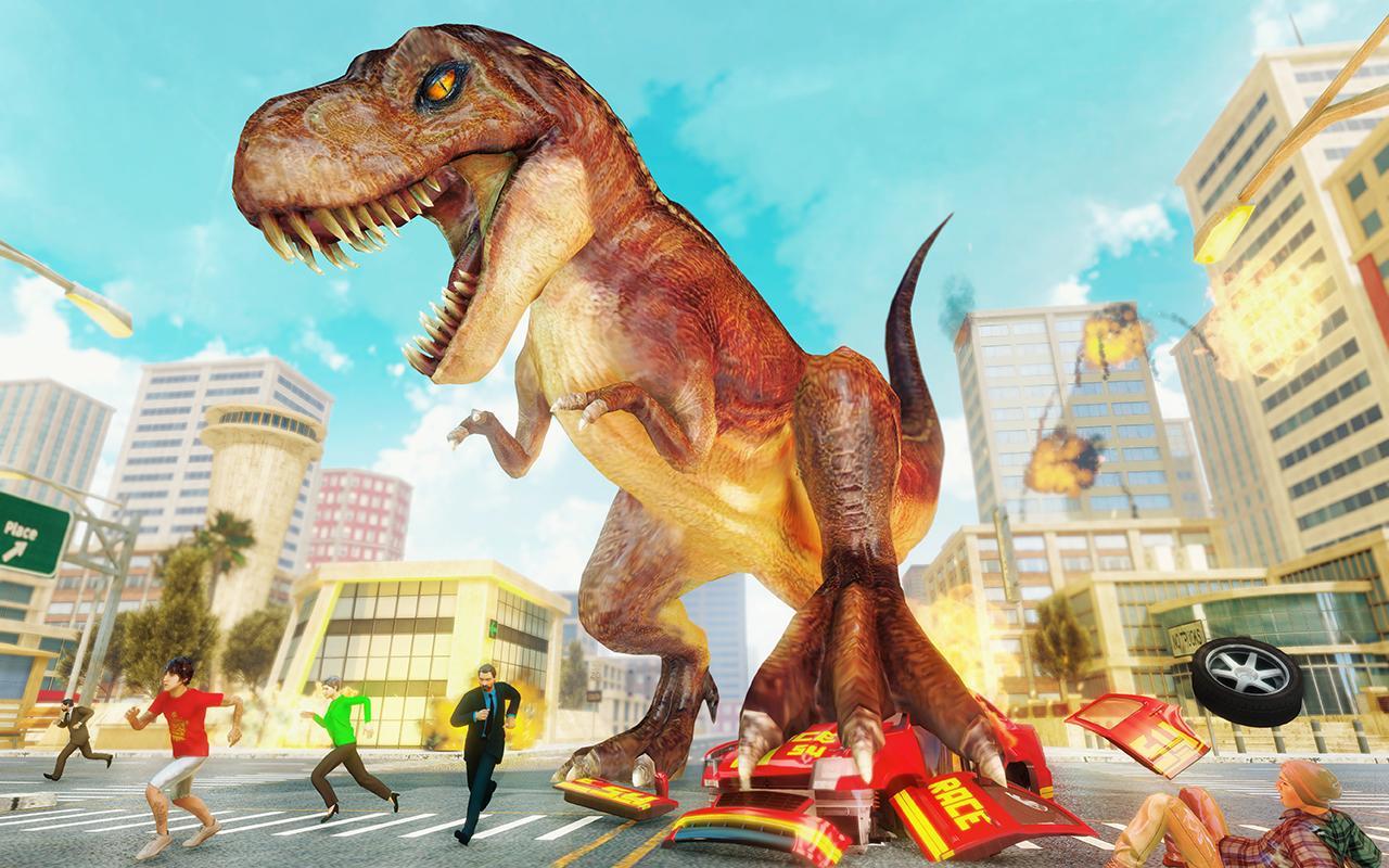 Wild Dinosaur City Rampage