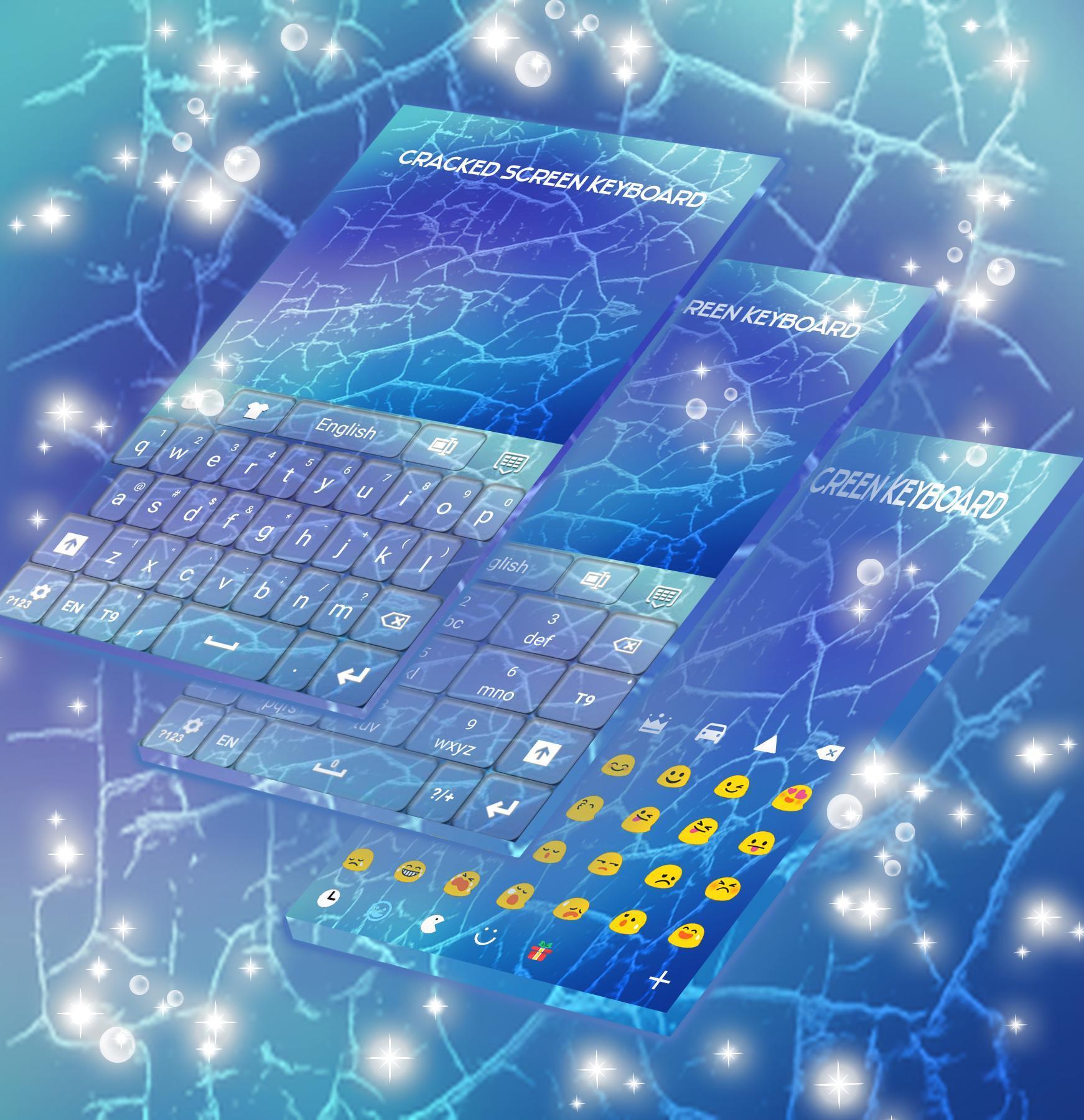 Cracked Screen Keyboard