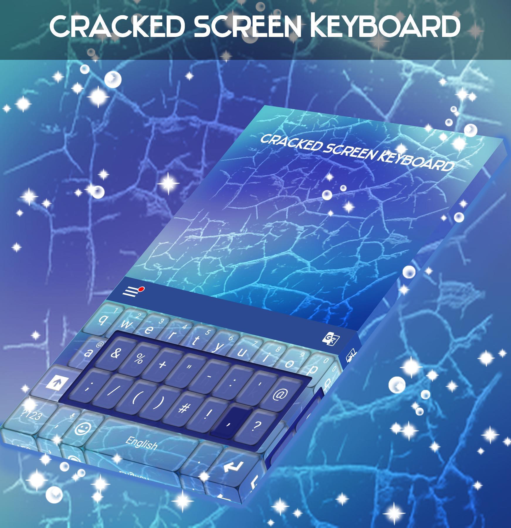 Cracked Screen Keyboard
