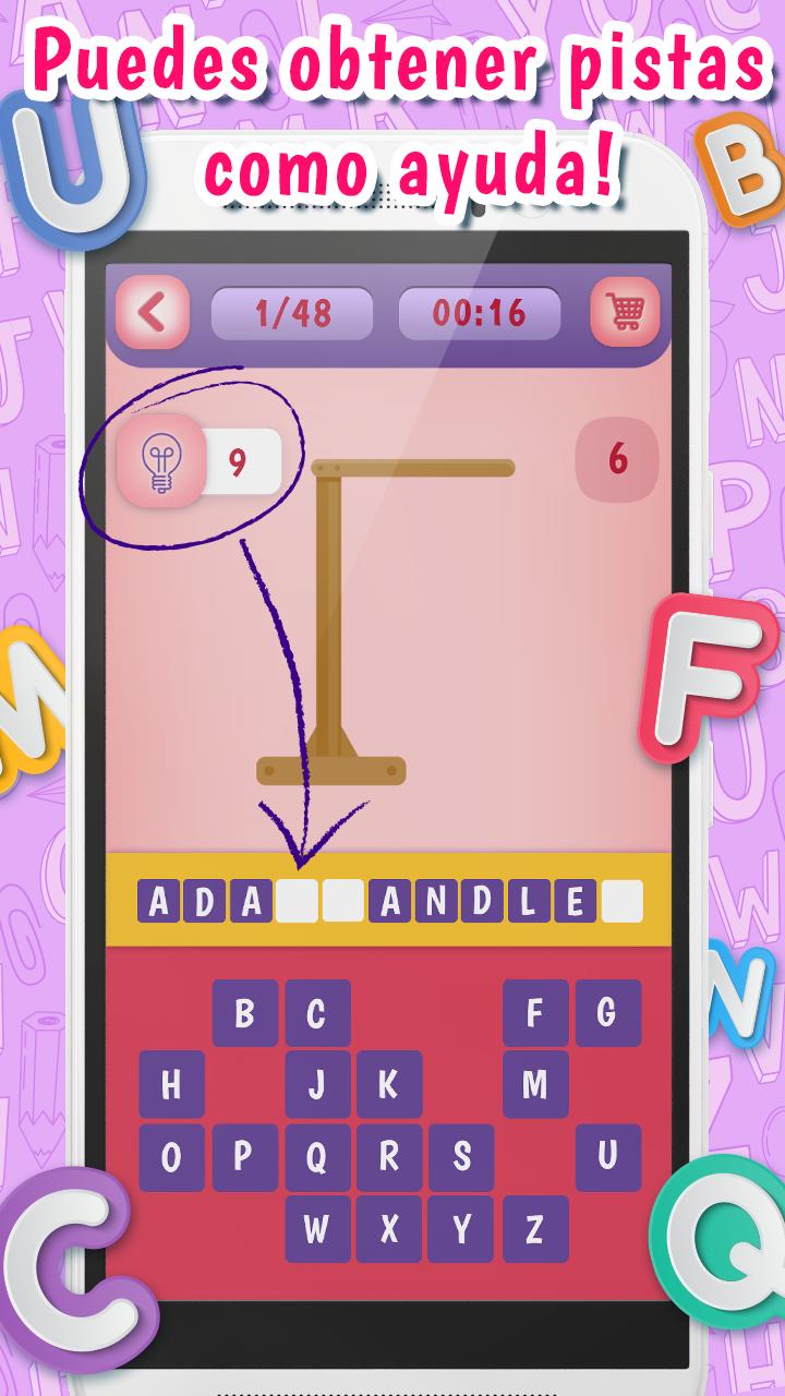 Hangman Game in Spanish