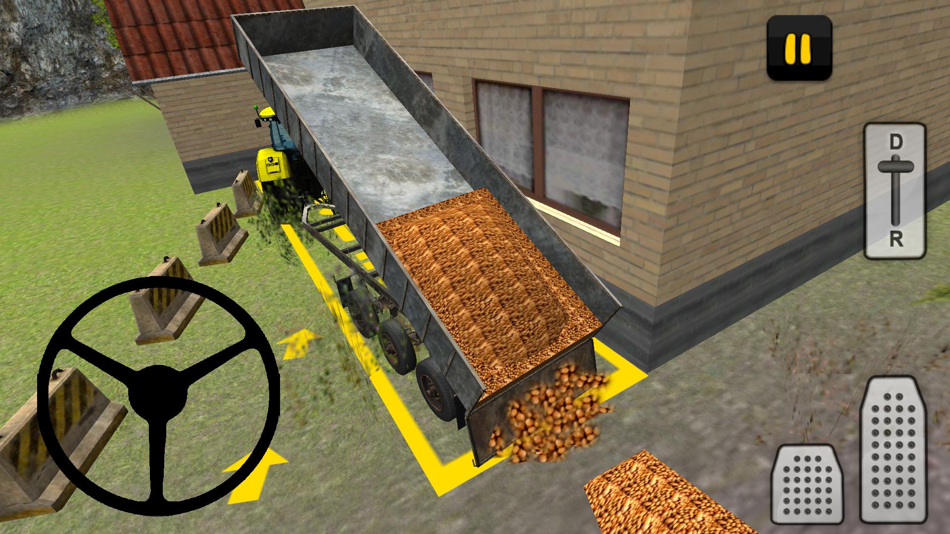 Tractor 3D: Potato Transport