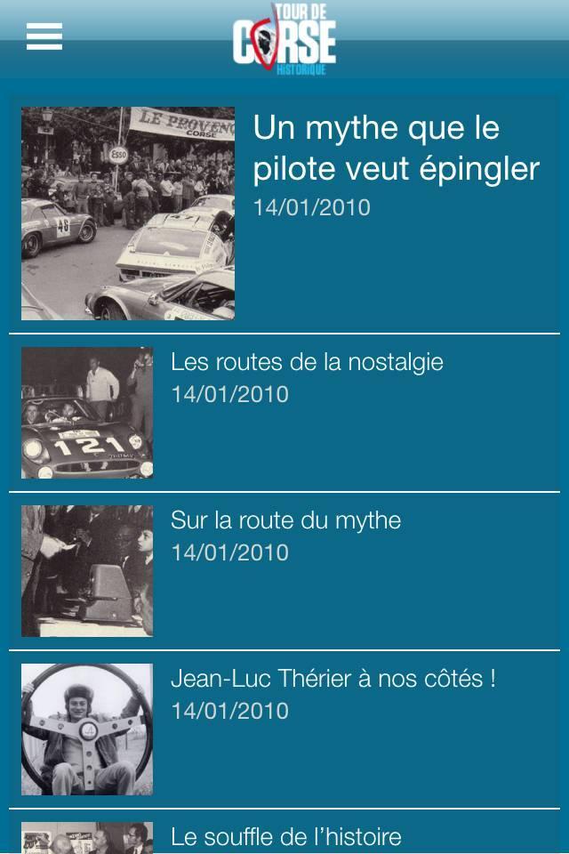 Tour de Corse Historique