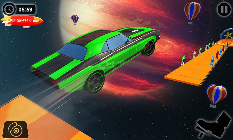 Impossible GT Car Racing Stunt