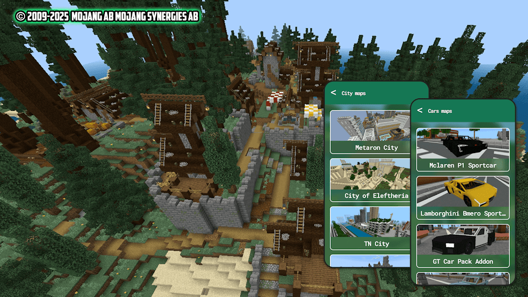 village map for minecraft