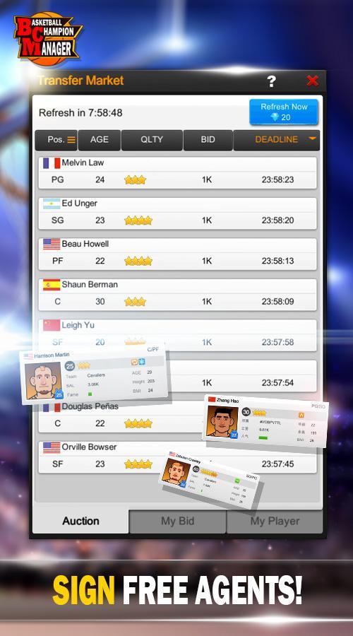 Basketball Champion Manager