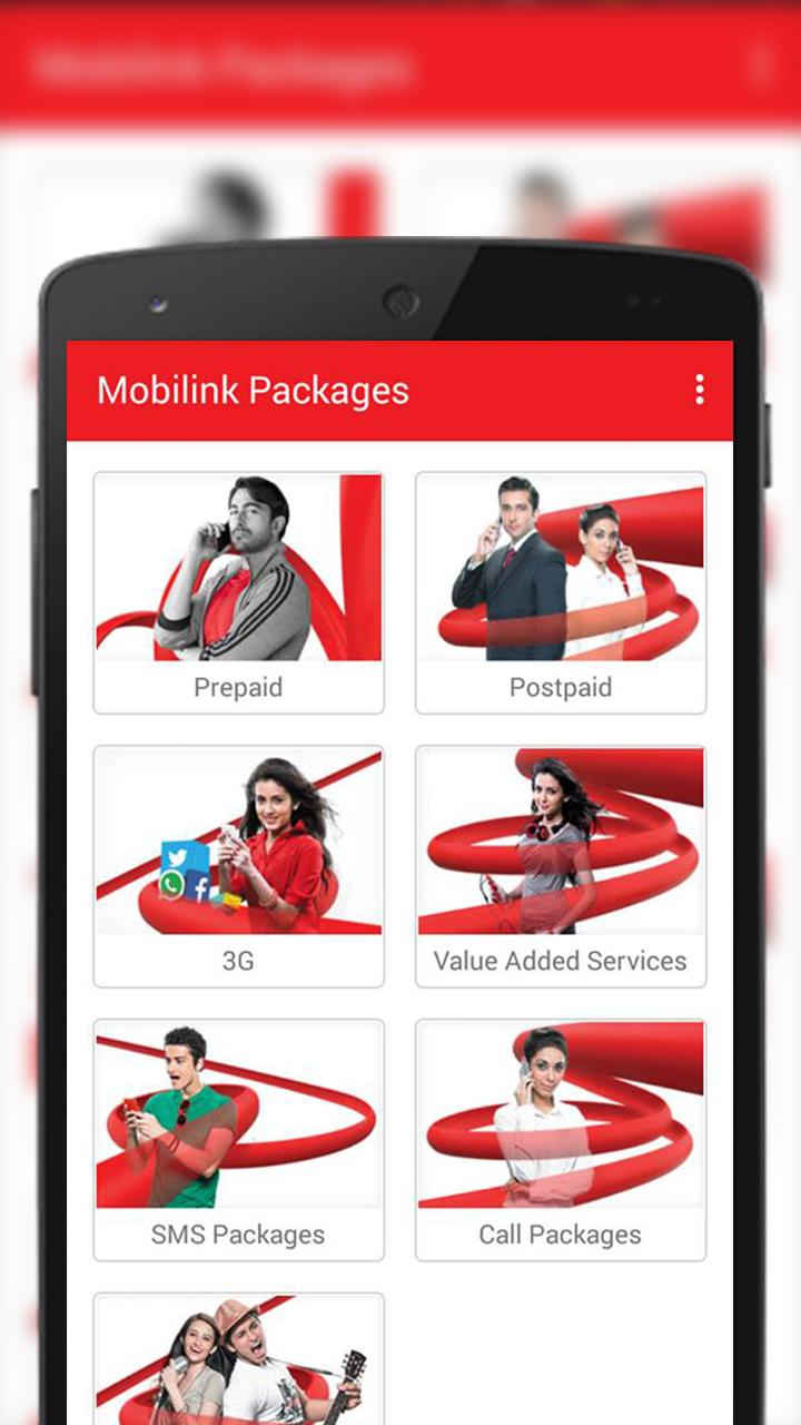 Mobilink Packages Detail
