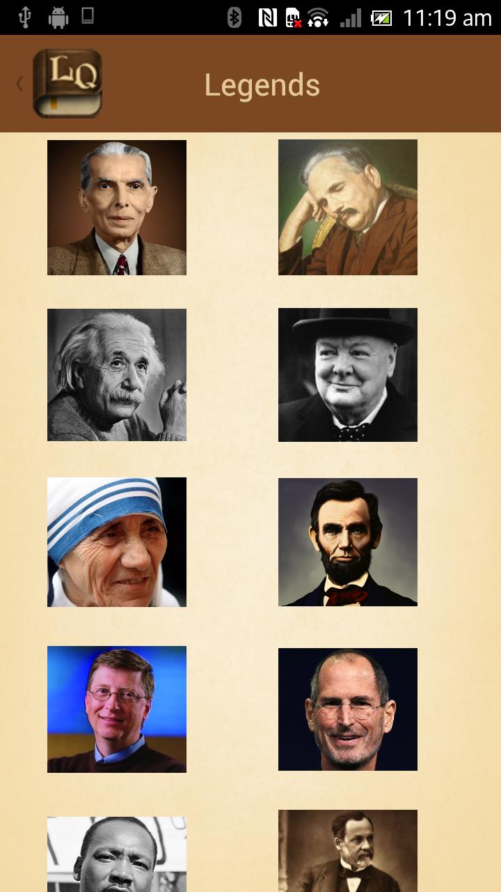 Legends Quotes Library