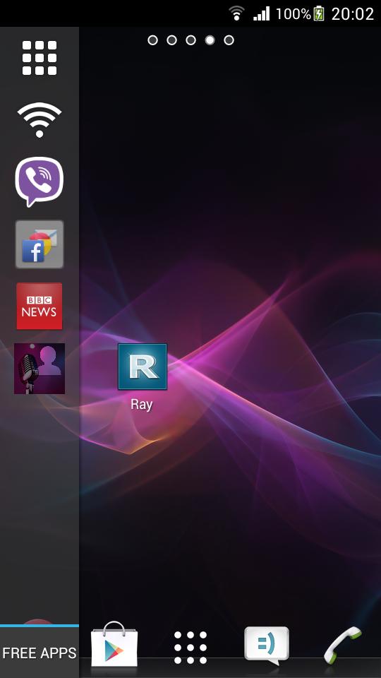 Ray Sidebar Launcher
