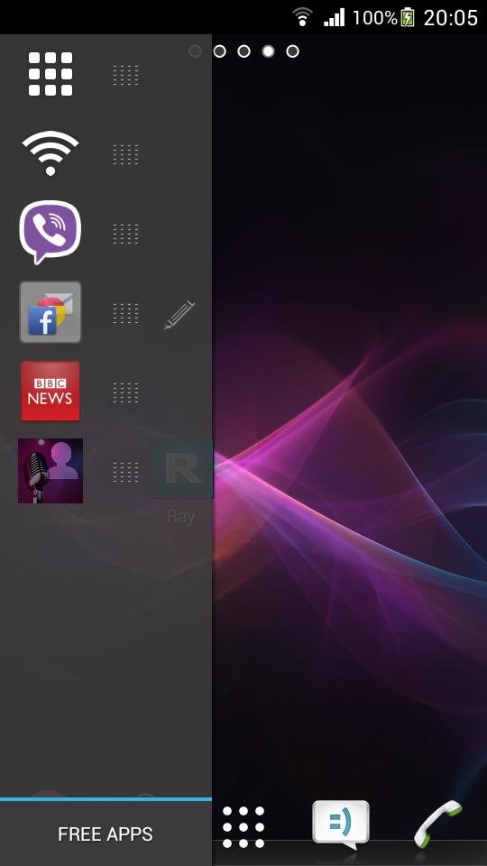 Ray Sidebar Launcher