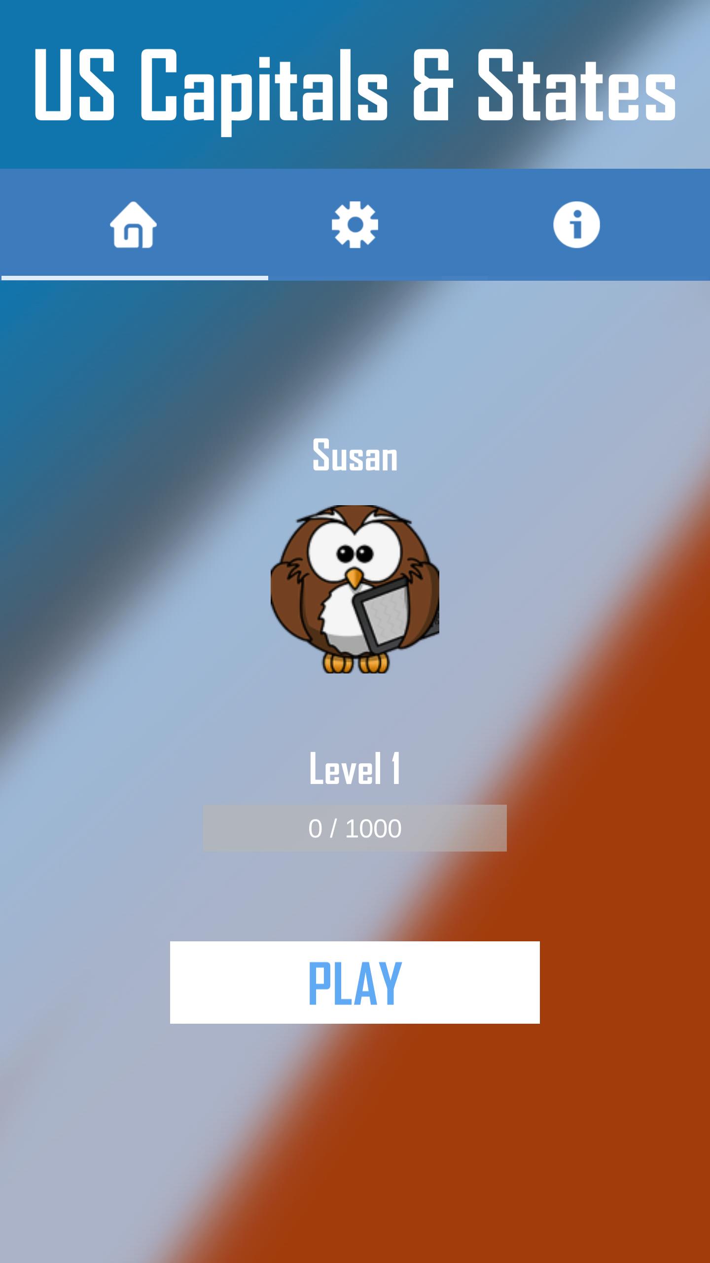 US States and Capitals Quiz