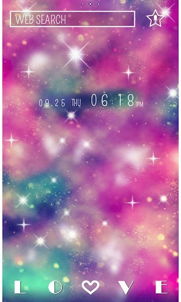 Galaxy Theme Pink Universe