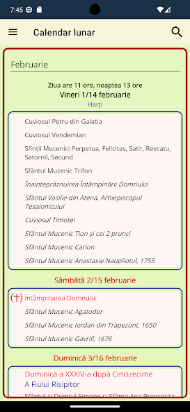 Calendar ortodox (stil vechi)