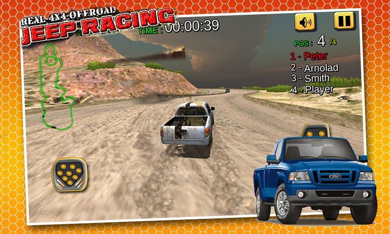 Real 4X4 Offroad Jeep Racing