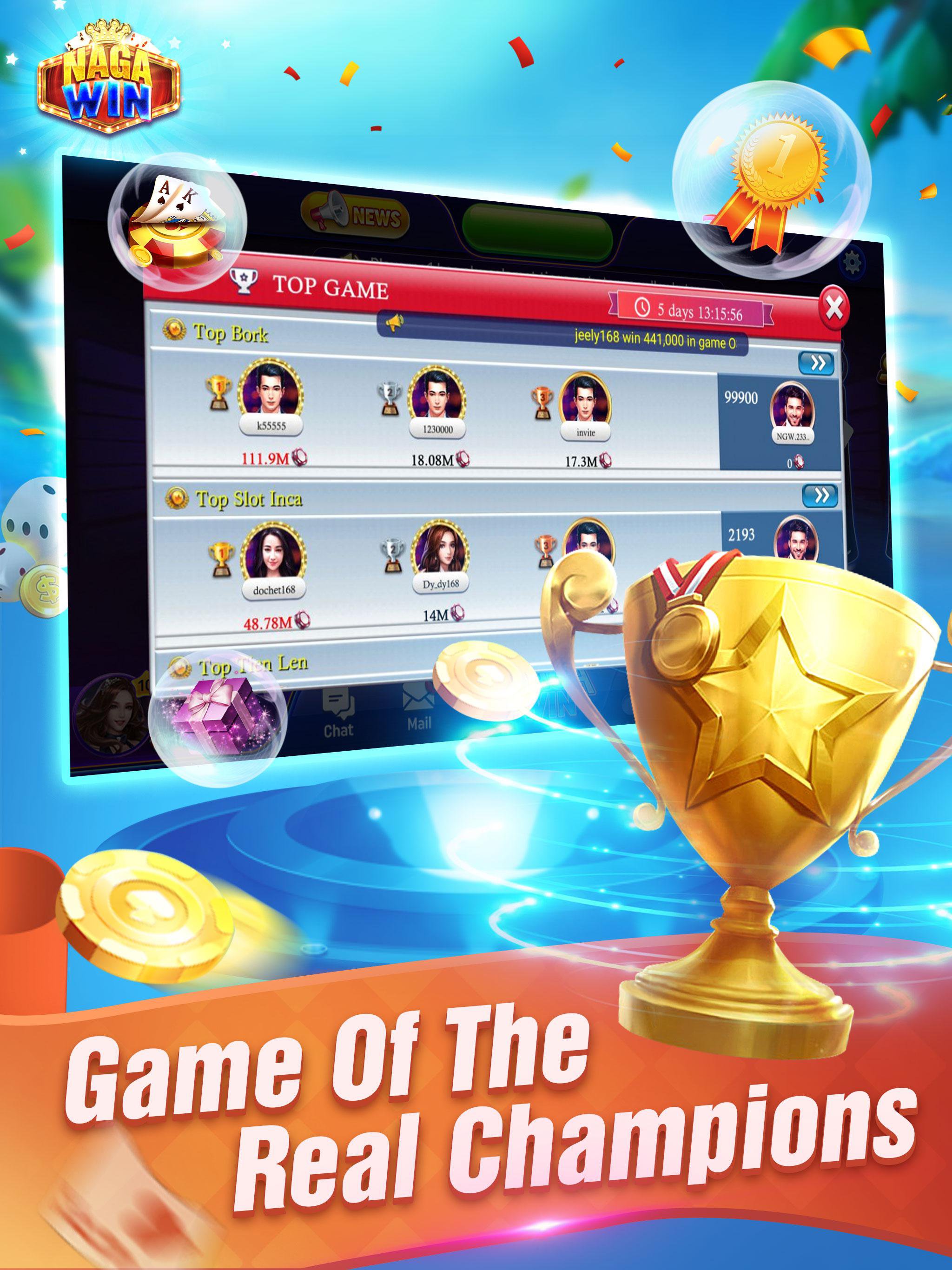 NagaWin - King Of Khmer Card Games & Slots