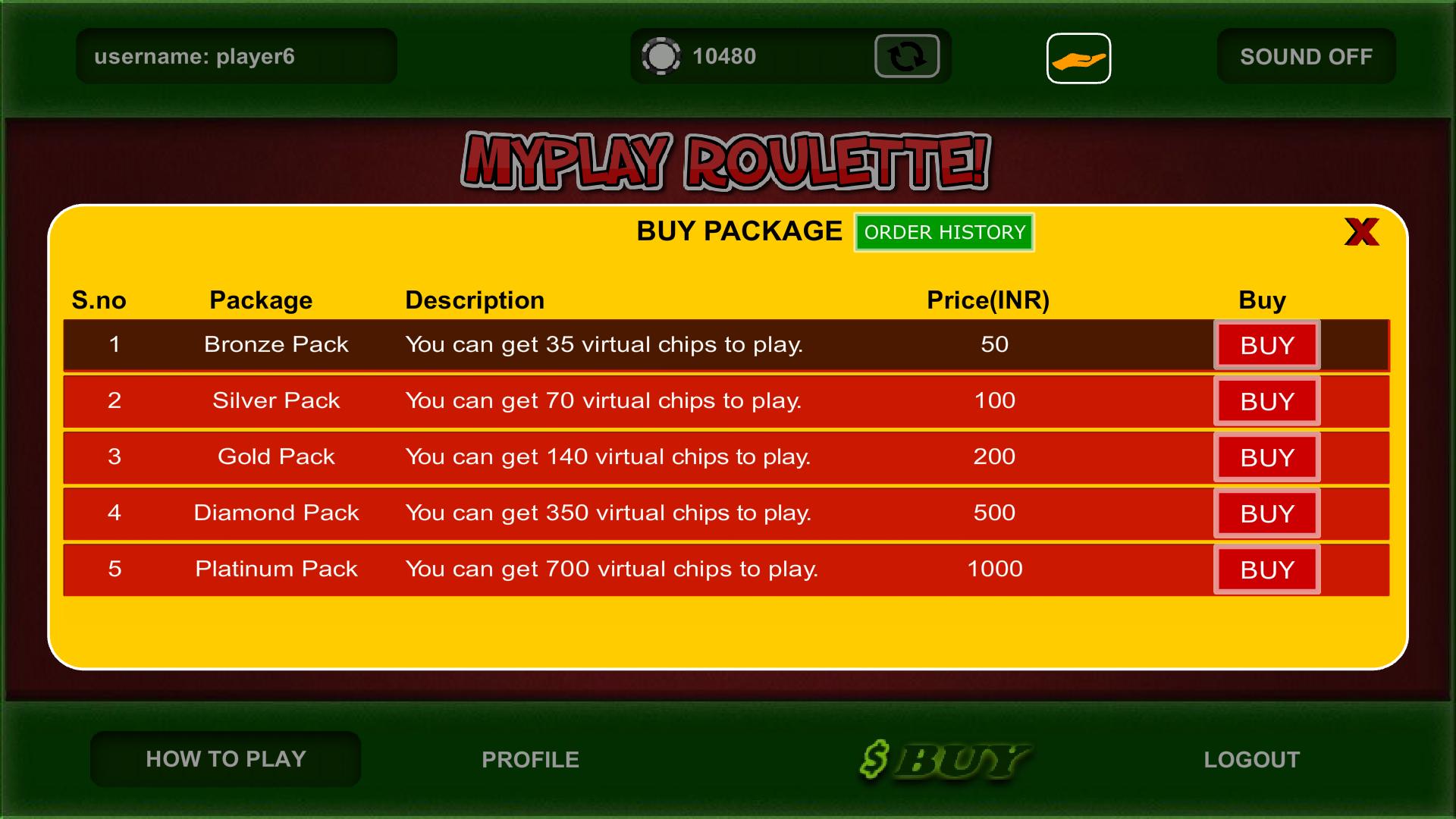 MYPLAY ROULETTE