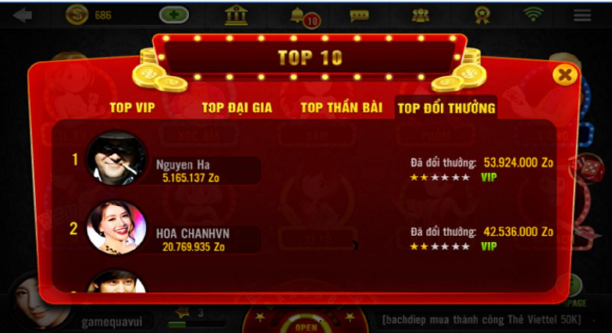 Danh bai doi thuong BigOne 2018