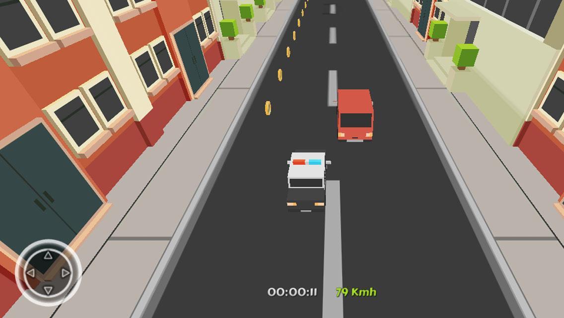 Crazy Cop Traffic Racer 3D