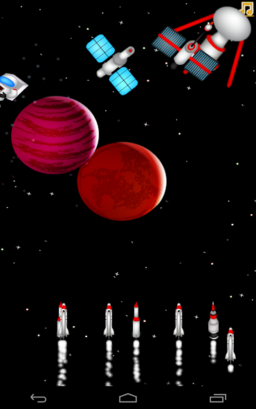 Toddlers Space Fireworks